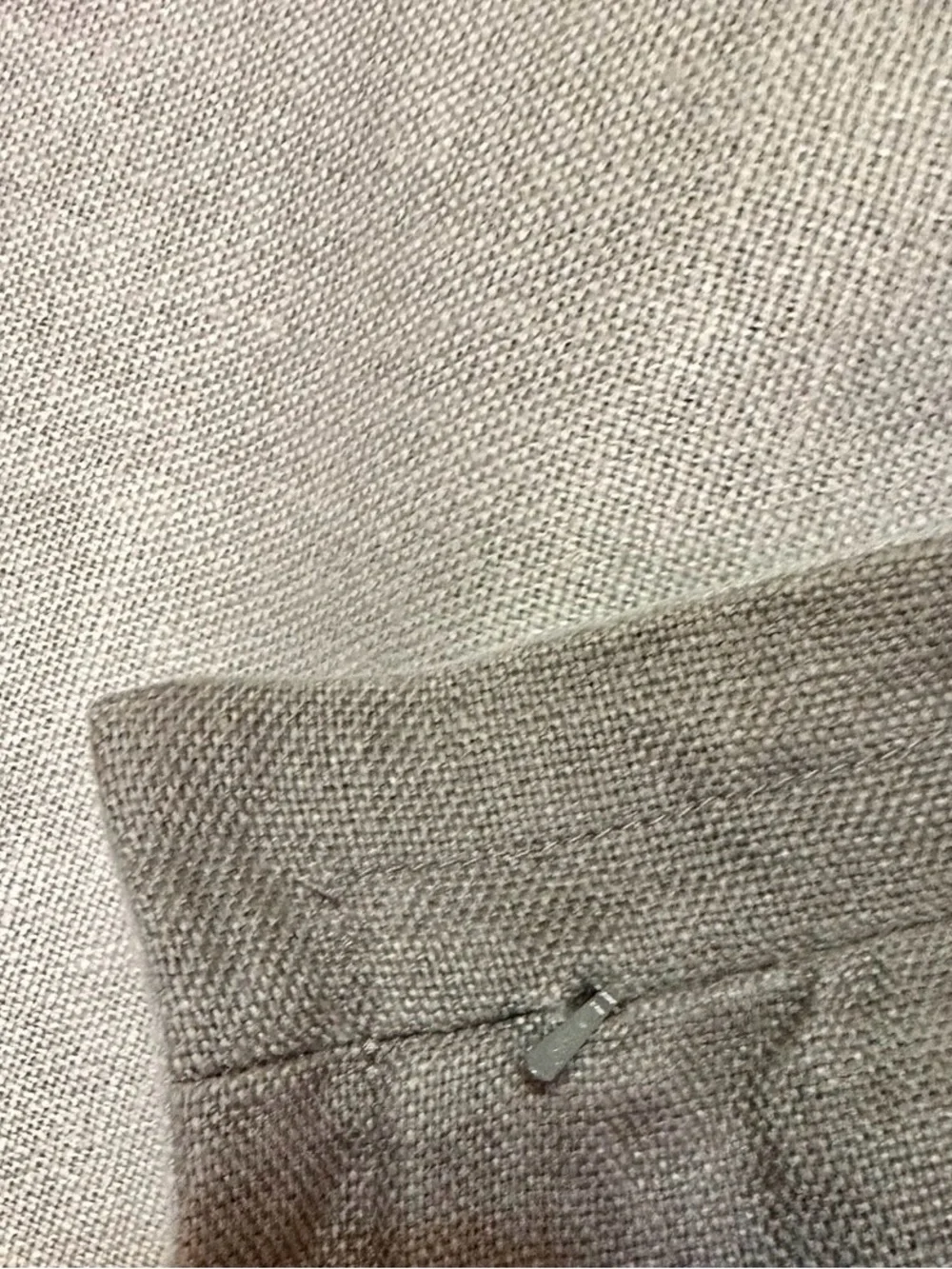 Pottery Barn silhouette gray sham